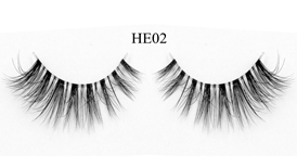 Band-Less 3D Mink Lashes HE02