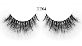 Band-Less 3D Mink Lashes HE04