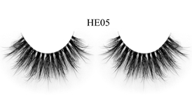 Band-Less 3D Mink Lashes HE05