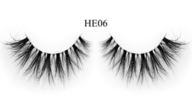 Band-Less 3D Mink Lashes HE06