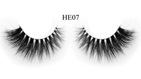 Band-Less 3D Mink Lashes HE07