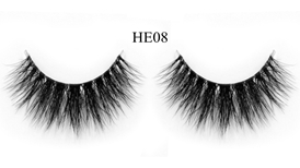 Band-Less 3D Mink Lashes HE08