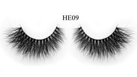 Band-Less 3D Mink Lashes HE09