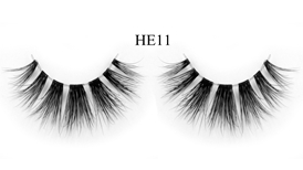 Band-Less 3D Mink Lashes HE11