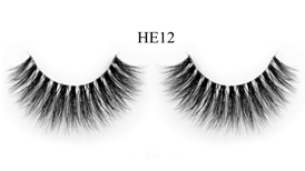 Band-Less 3D Mink Lashes HE12