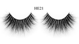 Band-Less 3D Mink Lashes HE21