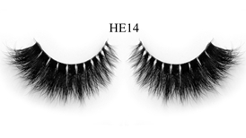 Band-Less 3D Mink Lashes HE14