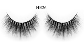 Band-Less 3D Mink Lashes HE26