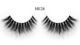 Band-Less 3D Mink Lashes HE28