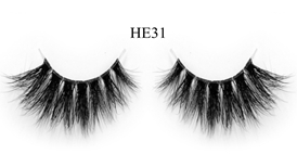 Band-Less 3D Mink Lashes HE31