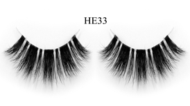 Band-Less 3D Mink Lashes HE33