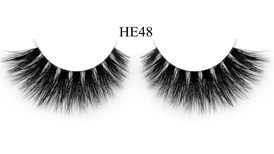 Band-Less 3D Mink Lashes HE48