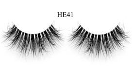 Band-Less 3D Mink Lashes HE41