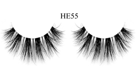 Band-Less 3D Mink Lashes HE55