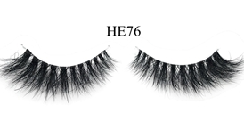 Band-Less 3D Mink Lashes HE76