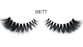 Band-Less 3D Mink Lashes HE77