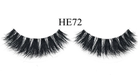 Band-Less 3D Mink Lashes HE72