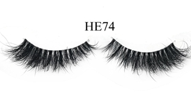 Band-Less 3D Mink Lashes HE74