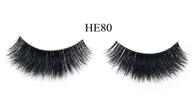 Band-Less 3D Mink Lashes HE80