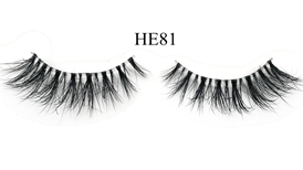 Band-Less 3D Mink Lashes HE81