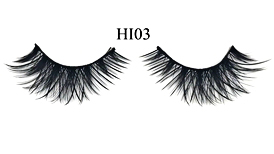Double Layered Tipped Lashes HI03